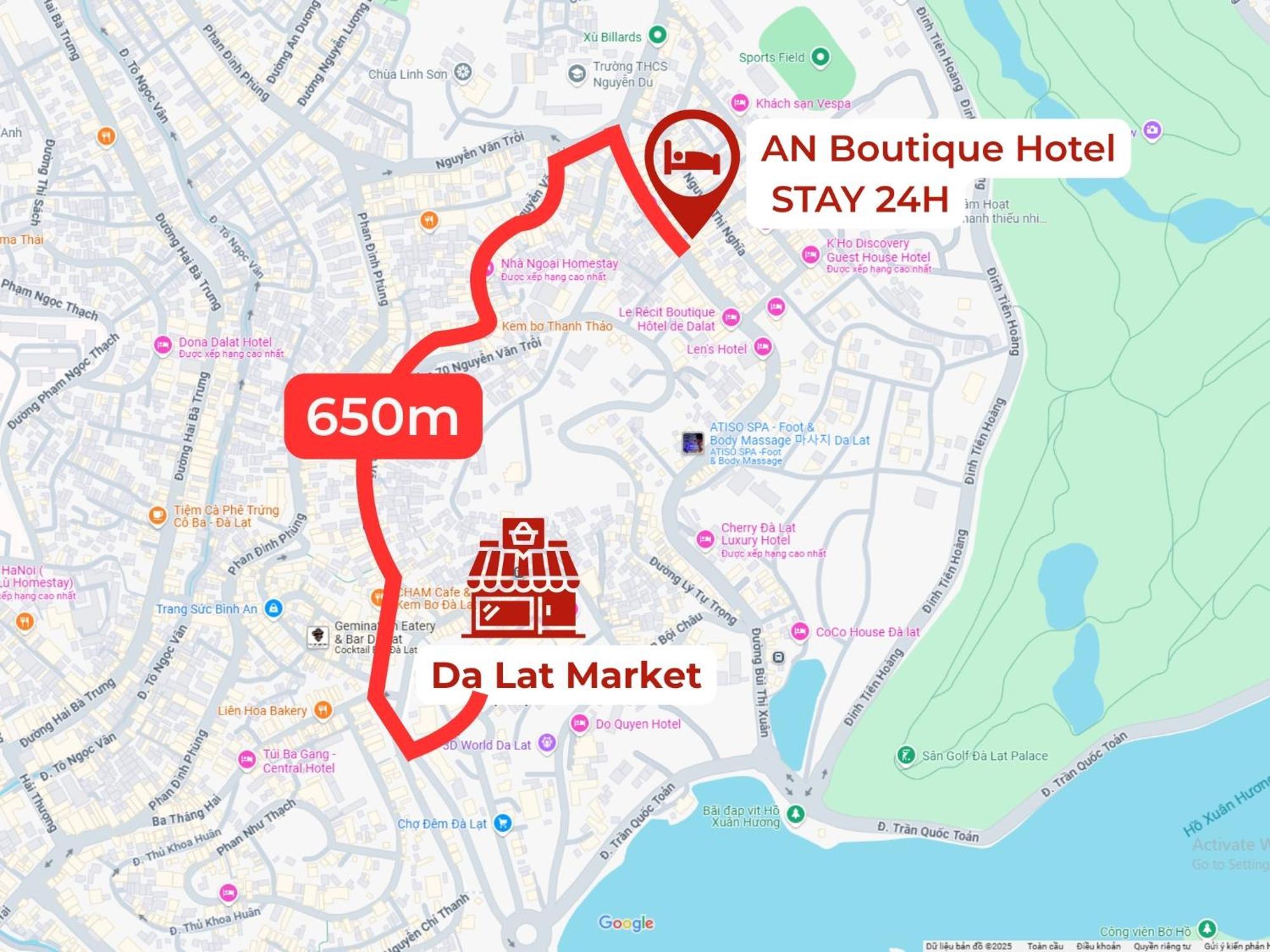 An Boutique Hotel - Stay 24H Dalat Bagian luar foto